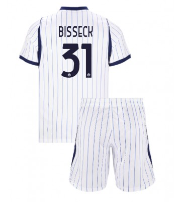 Inter Milan Yann Bisseck #31 Udebanetrøje Børn 2026-27 Kortærmet (+ Korte bukser)